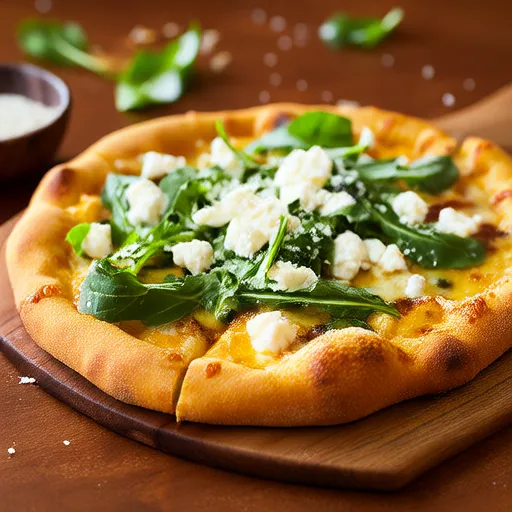 Buffalo Caesar Chicken Crust Pizza