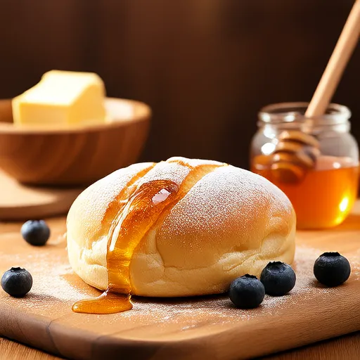 Pane di mais al miele