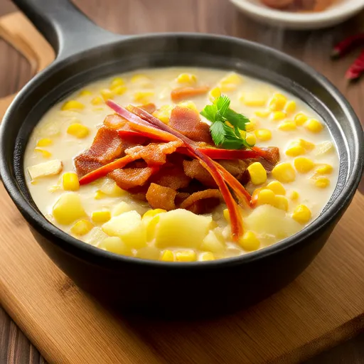 Potato, Bacon, and Corn Chowder