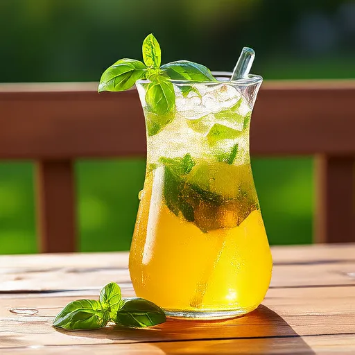 Limoncello al Basilico Spritz in Grande Quantità