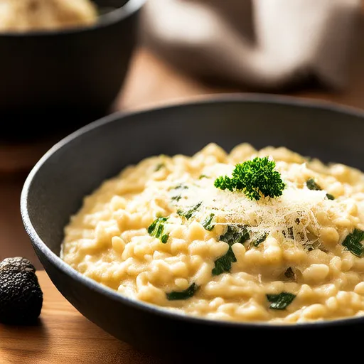 Risotto aux truffes et au Parmesan