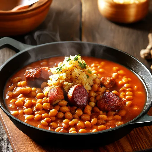 Feijão Vermelho e Arroz de Nova Orleans Autêntico