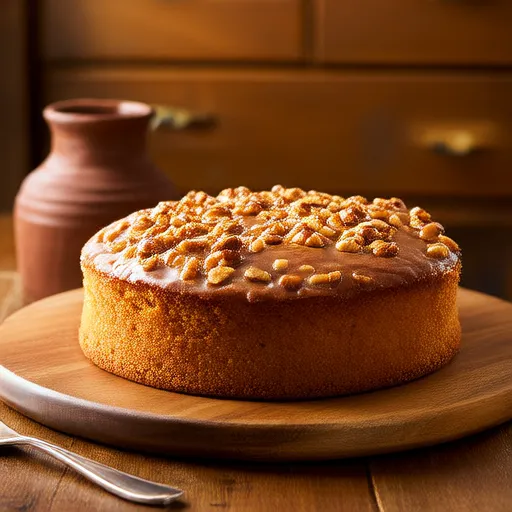 Golden Rum Cake