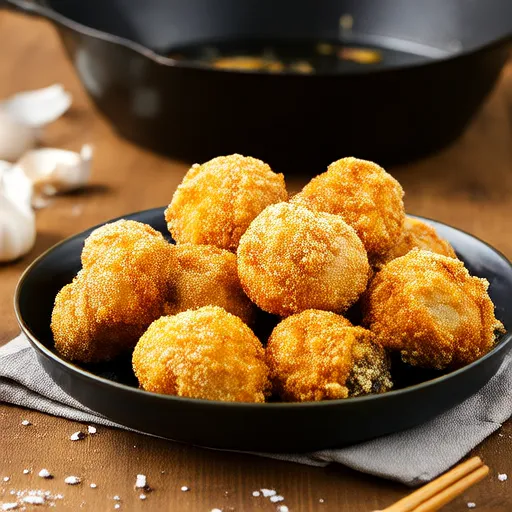 Deep-Fried Mushrooms
