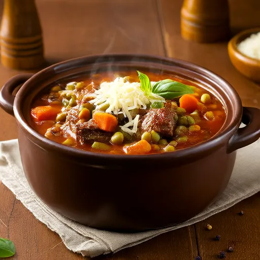 インスタントポットで作るこってりミネストローネスープ