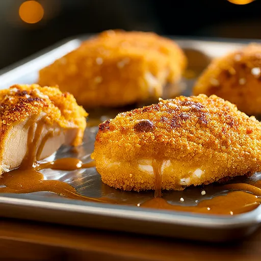 Quick Crispy Parmesan Chicken Breasts