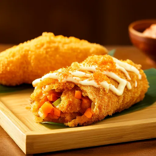 Buffalo Chicken Sushi Roll