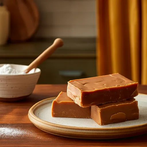 Omas Cremiges Erdnussbutter-Fudge