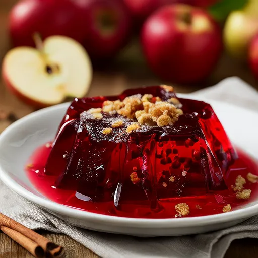 Jell-O Saus Apel Merah Panas