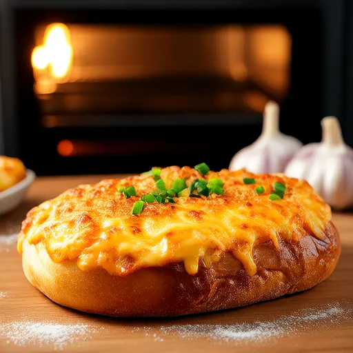 Bánh Mì Tỏi Siêu Phô Mai Của Stef