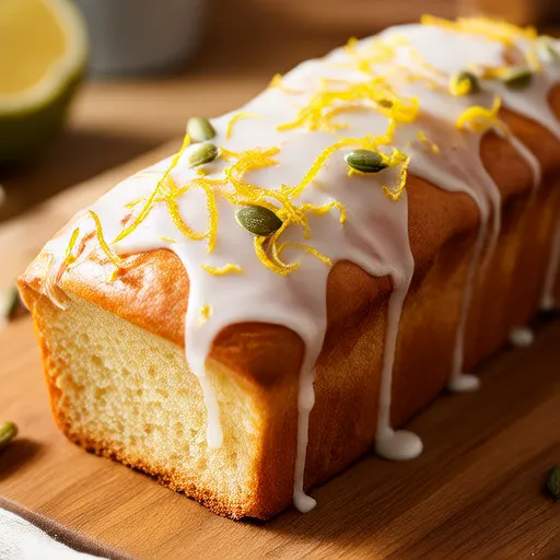 Glazed Lemon Zucchini Bread
