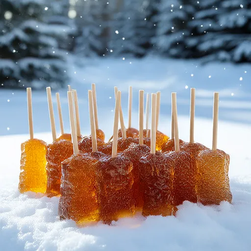 Maple Syrup Taffy