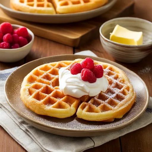 Scandinavian Sweetheart Waffles