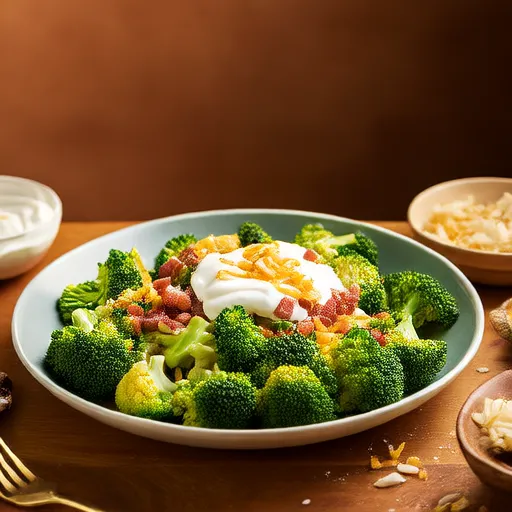 Salad Brokoli-Kembang Kol Barb