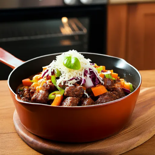 Фаршированные болгарские перцы с говядиной и капустой