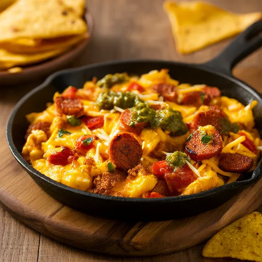 Migas com Chorizo