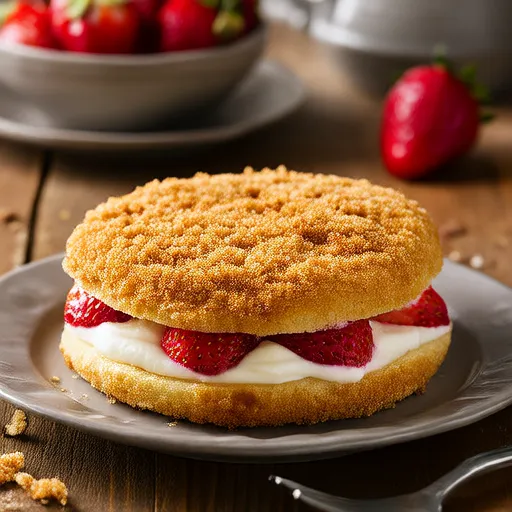 Buttermilch-Erdbeer-Shortcake