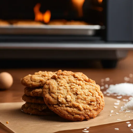 Anzac Biscuits (Australian Coconut-Oat Cookies)