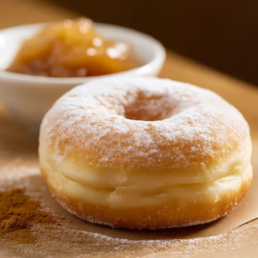 Crispy and Creamy Doughnuts