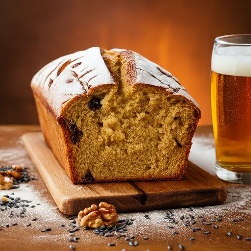Double Pumpkin-Beer Bread