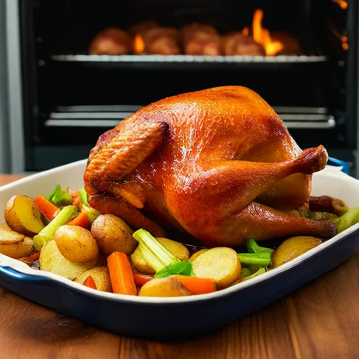 Pollo Arrosto con Verdure