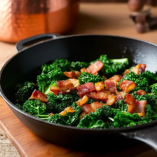 Irish Fried Cabbage with Bacon