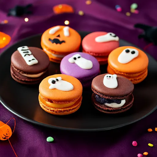 Halloween Macarons