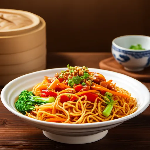 Gemüse Chow Mein