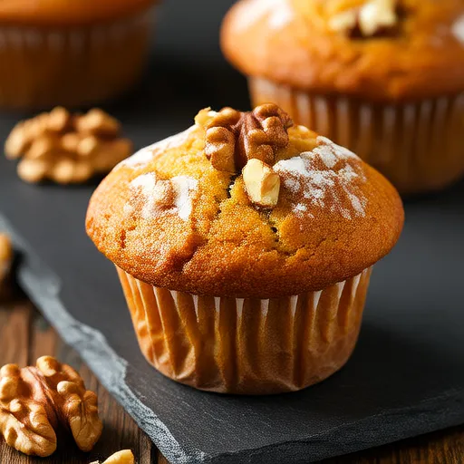 Pumpkin Nut Muffins