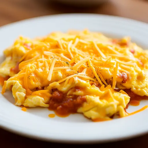 Tortilla de rábano picante y queso