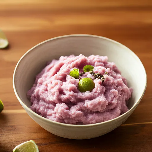 紫マッシュポテト