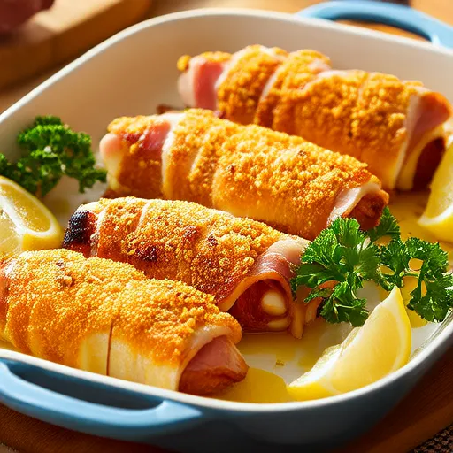Fácil Frango Cordon Bleu Assado