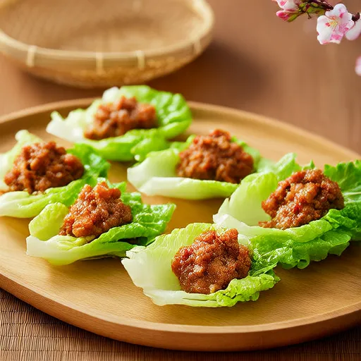 照烧生菜卷