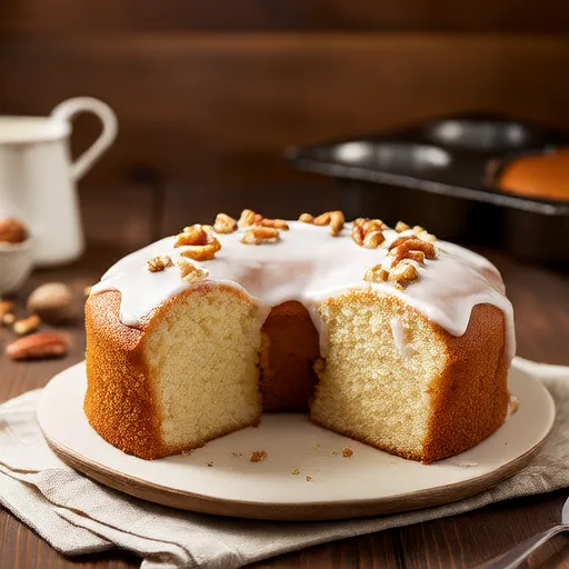 White Texas Sheet Cake
