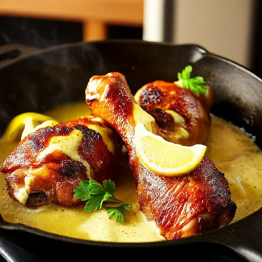 Paha Ayam Panggang Mentega Lemon