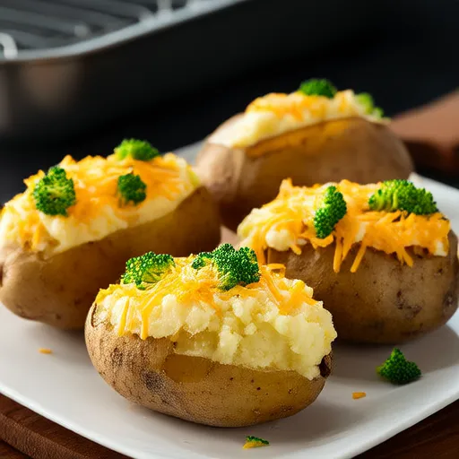 Brokkoli-Backkartoffeln