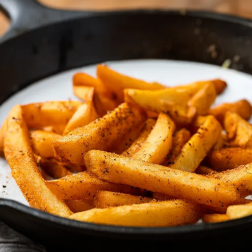 Salz- und Pfeffer-Pfannenpommes