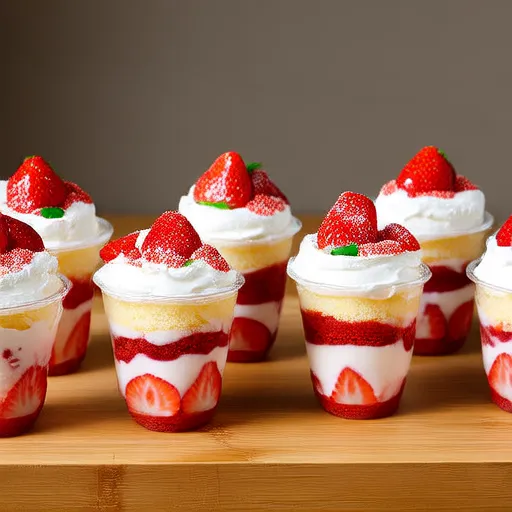 Schnelles Erdbeer-Shortcake