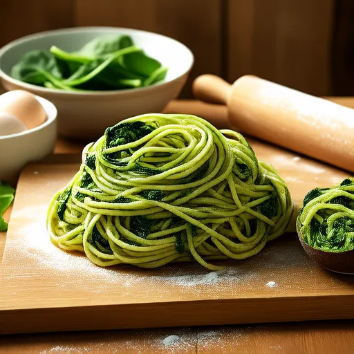 菠菜面团