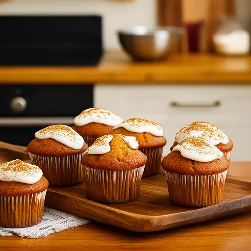 Muffins de Abóbora Fáceis