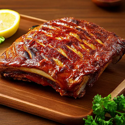 Air Fryer BBQ Baby Back Ribs
