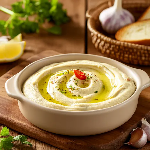 Hummus Bawang Putih