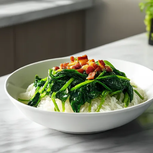 菠菜米飯沙拉
