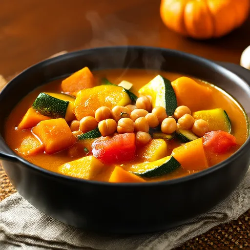 Ragoût de courge au curry