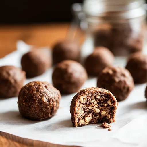 Bolinhos Energéticos Sem Cozinhar