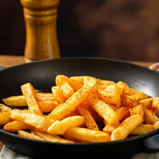 Tranches de pommes de terre au four à air