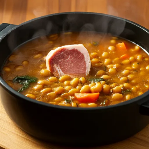 Canadian Yellow Split Pea Soup with Ham