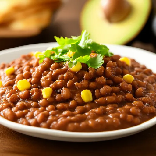 Relleno de Tacos Veganos de Frijol