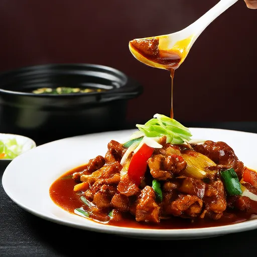 Chicken in Black Bean Sauce