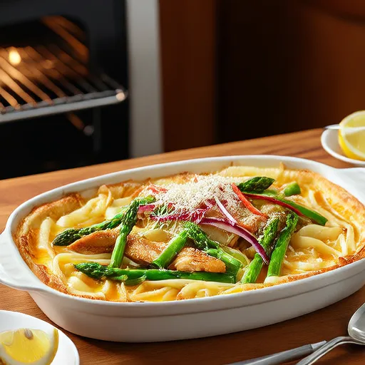 Sformato di Pollo e Asparagi